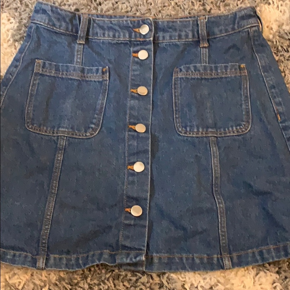 Jean skirt size 10